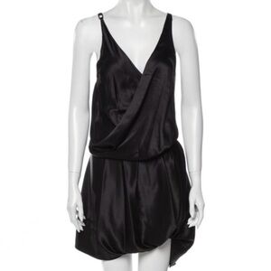 Helmut Lang x REVOLVE Women’s Black Silky Dress